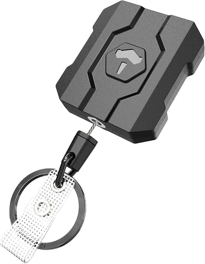 VYNCS Retractable Keychain Badge Holder by VYNCS