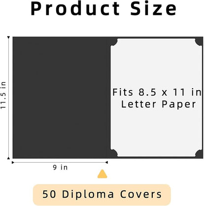 HAUTOCO 50 Pcs Certificate Holders, Graduation - Image 2
