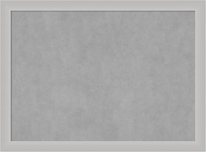 Amanti Art Silver Framed Magnetic Board 23x31 Medium Vision Board by AmantiArt