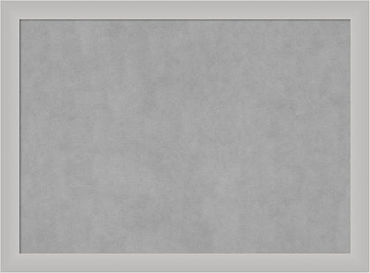 Amanti Art Silver Framed Magnetic Board 23x31 Medium Vision Board by AmantiArt