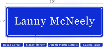 Custom Office Engraved Name Plate, Personalized Elegant Name Plates - Image 4