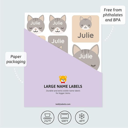 Large Name Labels for Kids - Image 3