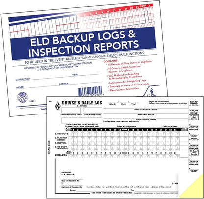 ELD Backup Driver Log Book 10-pk. - Image 4