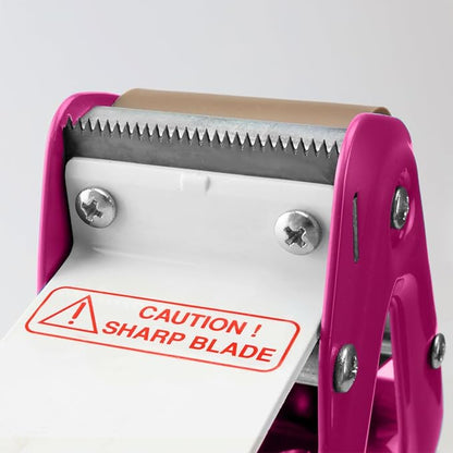 TAPEWELL Heavy Duty Metal Frame 2 Inch Wide Packing Tape Dispenser Gun - Image 6