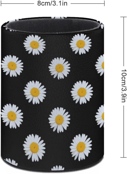 DIYYAO Personalize Sunflower Pattern Circular Pen Holder - Image 2