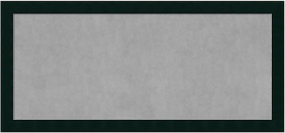 Amanti Art Black Framed Magnetic Board 24x52 Oversize Vision Board by AmantiArt