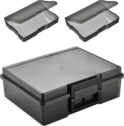 ALINK Photo Storage Box with Handle, Office Supplies - Image 7
