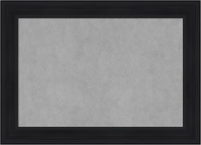 Amanti Art Black Framed Magnetic Board 21x29 Medium Vision Board by AmantiArt
