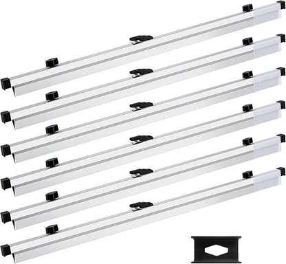 Togarhow 6 Pack Blueprint File Hanging Clamps 30" Blueprint File Clips by Togarhow