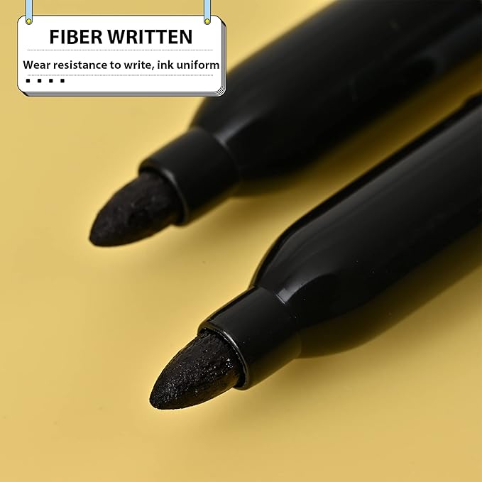 Affisure Permanent markers, 100 packs permanent markers bulk, quick dryingin - Image 6