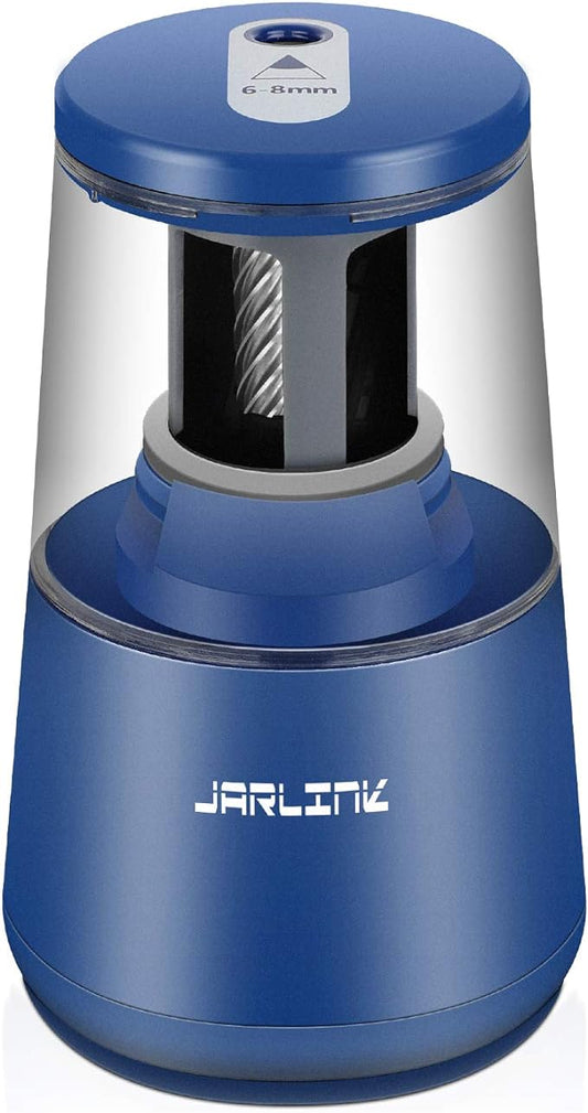 JARLINK Electric Pencil Sharpener, Heavy-Duty Helical Blade to Fast Sharpen by JARLINK