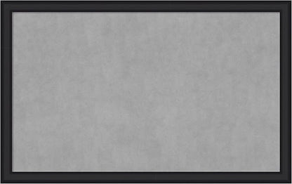 Amanti Art Black Framed Magnetic Board 27x43 Large Vision Board by AmantiArt