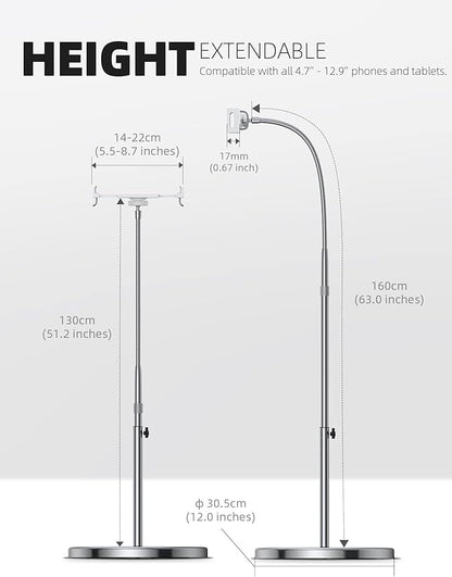Lamicall Tablet Floor Stand Gooseneck - Image 5