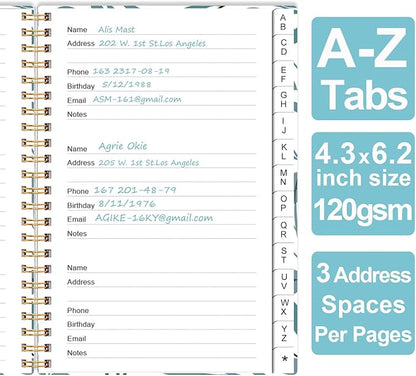 Address Book with Alphabetical Tabs - Image 3
