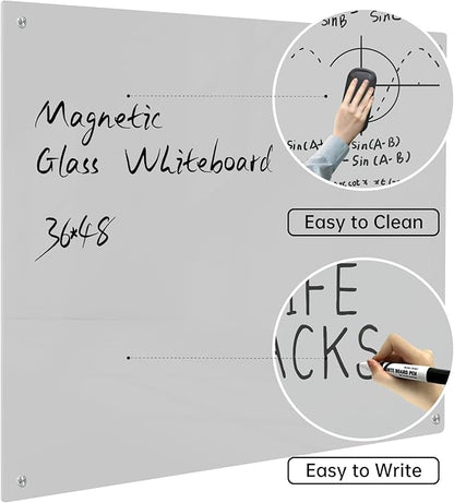 Magnetic Glass Dry Erase Board - Image 4