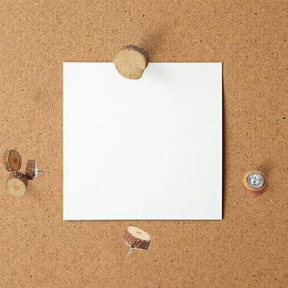 Wood Push Pins 80Pcs Set - Image 2