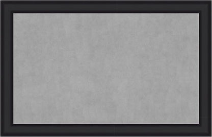 Amanti Art Black Framed Magnetic Board 29x45 Large Vision Board by AmantiArt