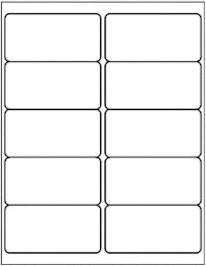 BESTEASY 10-UP Address Labels, /Address Mailing Labels 500 Sheets Shipping by BESTEASYLABELPRINTER