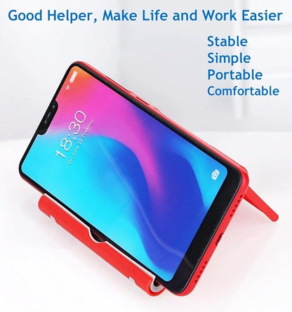 JUSDIQIR Cell Phone Stand for Desk Foldable Cell Phone Holder Desk Tablet - Image 6