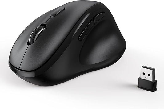Ergonomic Wireless Mouse with USB Receiver by Unknown