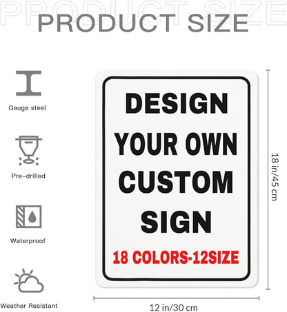 Custom Metal Personalized Signs - Image 5