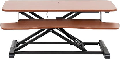 VIVO 36 inch Desk Converter, K Series, Height Adjustable Sit to Stand Riser by VIVO