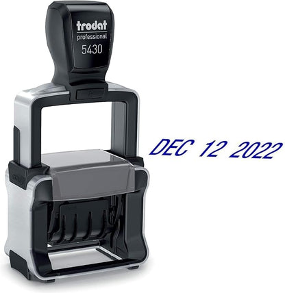 Trodat 5430 Professional Self-Inking Date Stamp by Maxmark