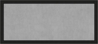 Amanti Art Black Framed Magnetic Board 23x51 Oversize Vision Board by AmantiArt