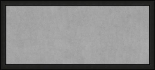 Amanti Art Black Framed Magnetic Board 23x51 Oversize Vision Board by AmantiArt