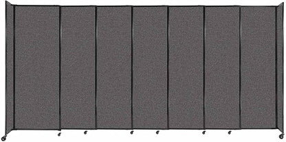 Versare Straightwall Sliding Portable Wall Partition | Freestanding Office by VERSARE