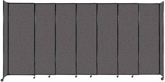 Versare Straightwall Sliding Portable Wall Partition | Freestanding Office by VERSARE