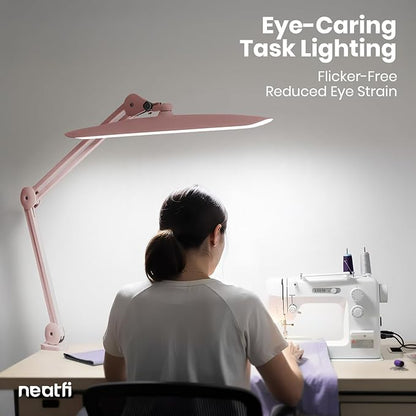 Neatfi XL 2, 200 Lumens LED Task Lamp, 24W Super Bright Desk Lamp, 4 Level - Image 3