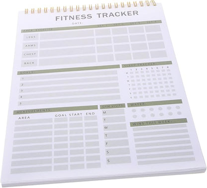 Mipcase Fitness Agenda Notebook Portable Workout Log by Mipcase