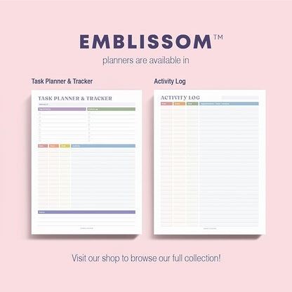 Task Planner & Tracker 8.5 x 11 Tear-Off 70 Sheet Planner Pad – Project - Image 9