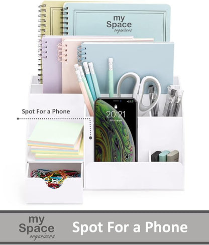 White Desktop Organizer - Image 2