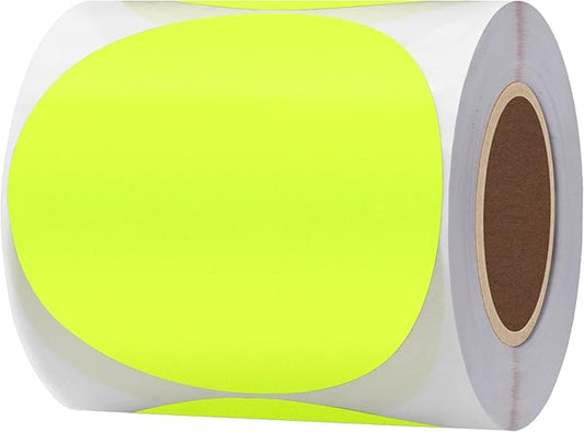 Hybsk Round Color Coding Circle Dots Labels Warehouse Inventory Organizer by HYBSK