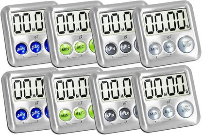 Elegant Digital Kitchen Timer Stainless Steel by eTradewinds