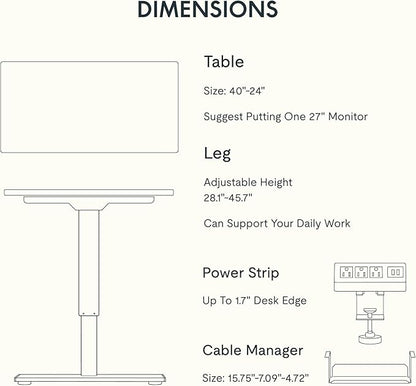 FLEXISPOT EN2 Whole-Piece Standing Desk - Image 7