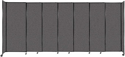 Versare Straightwall Sliding Portable Wall Partition | Freestanding Office by VERSARE
