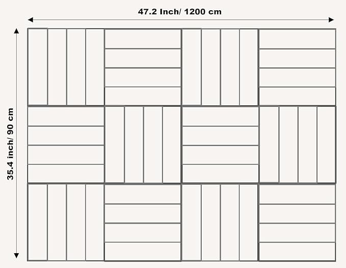 DECORITA Felt Bulletin Board Tiles | Modern Cork Board Alternative | Large Cork - Image 4