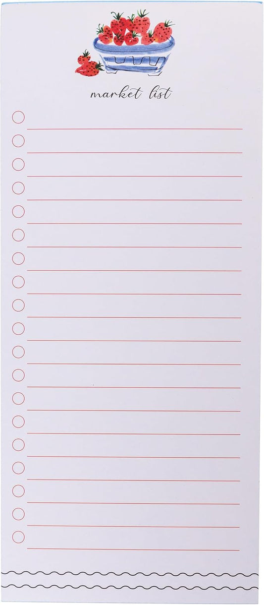 Graphique Berries Magnetic Notepad, 100 Tear-Away Sheets by GraphiquedeFrance