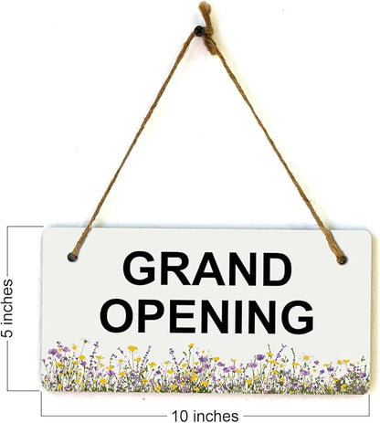 Signs ByLITA Wildflower Meadow Personalized Hanging Wall or Door Sign | Custom - Image 7