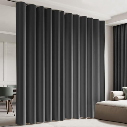 Cbsroro Room Divider Blackout Curtain Track Curtains Wall Dividers Panels Screen by CBSROROHome