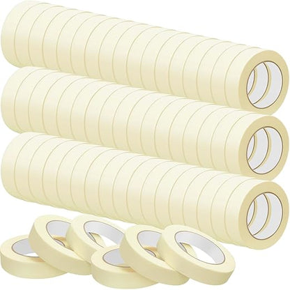 Fainne Masking Tape Bulk General Purpose Masking Painting Tape 55 Yards by Fainne