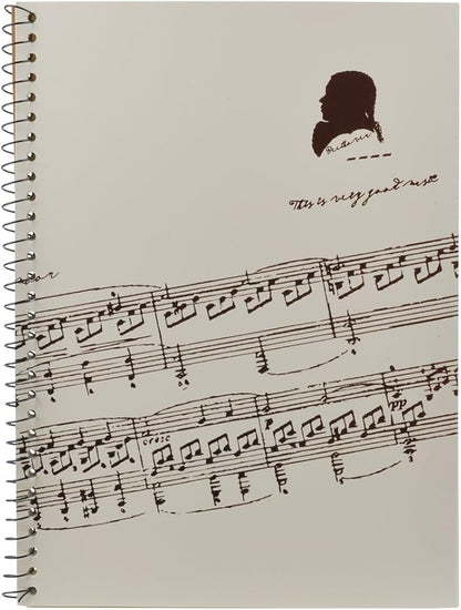 Blank Sheet Music Composition Notebooks 100 Pages Stave Notebook, Musical by Unknown