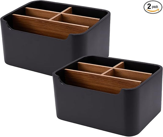 SZYRL Stylish Desk Organizers and Remote Control Holders in Black, Pen Phone by SZYRL
