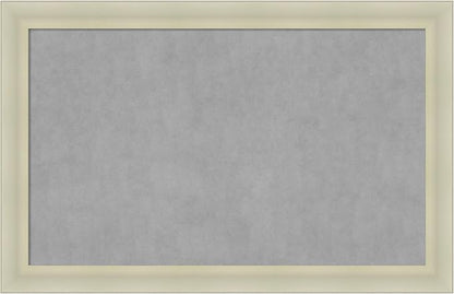 Amanti Art Silver Framed Magnetic Board 29x45 Large Vision Board by AmantiArt
