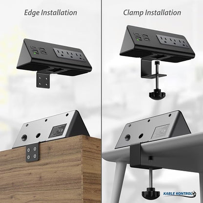 Kable Kontrol Desk Clamp Power Strip - Image 6