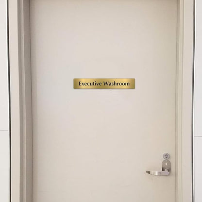 SmartSign Custom Brass Sign - Image 2