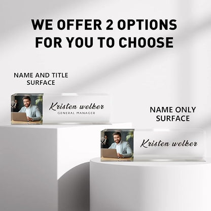 Desk Name Plate Personalized, Custom Name Plates - Image 2